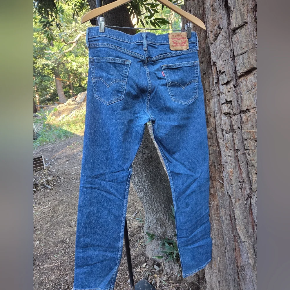 Levis Mens W33 L32 Classic‎ Blue Denim Jeans